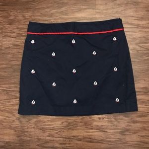 Vineyard Vines Embroidered Sailboat Skirt